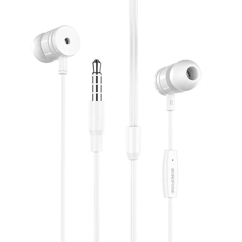 Навушники дротові BOROFONE BM31 (3.5mm) White