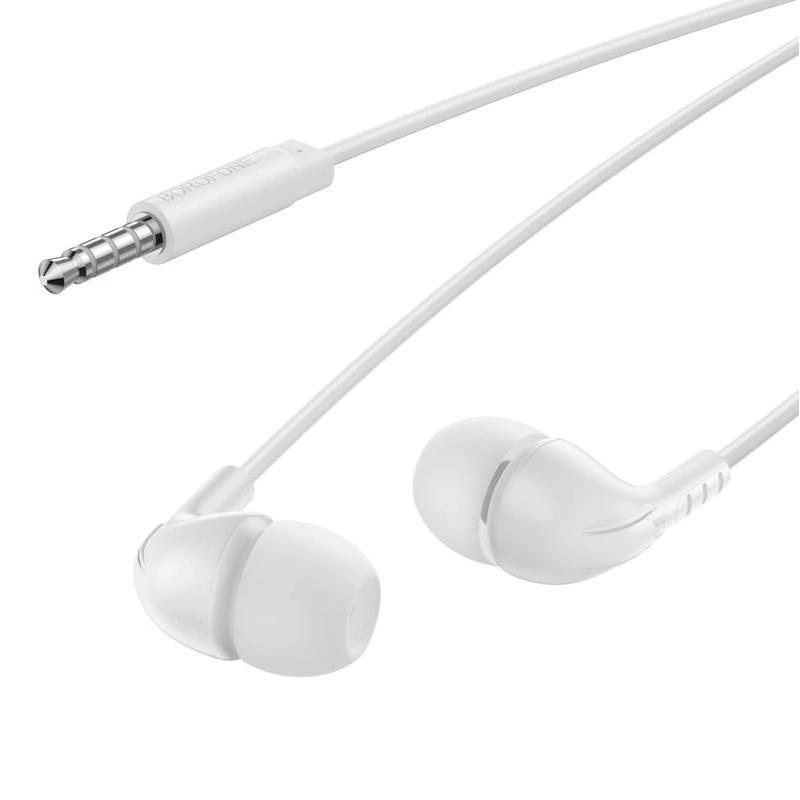 Навушники дротові BOROFONE BM83 (3.5mm) White