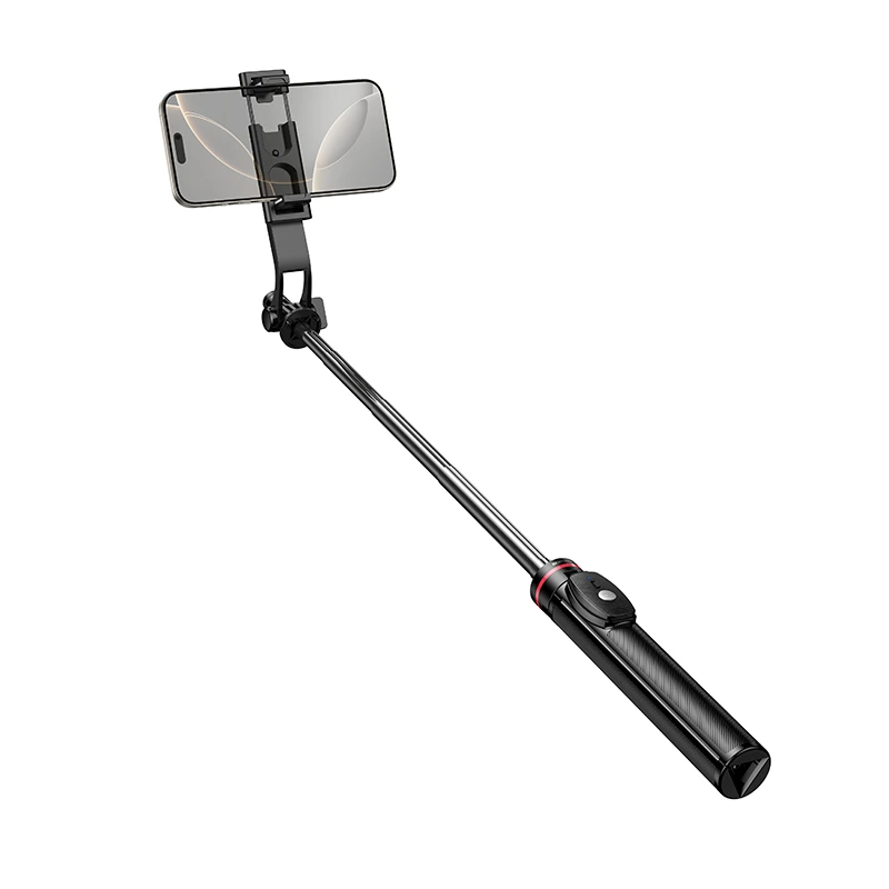 Селфі-монопод BOROFONE BY15 Throne live broadcast holder Black — фото 4