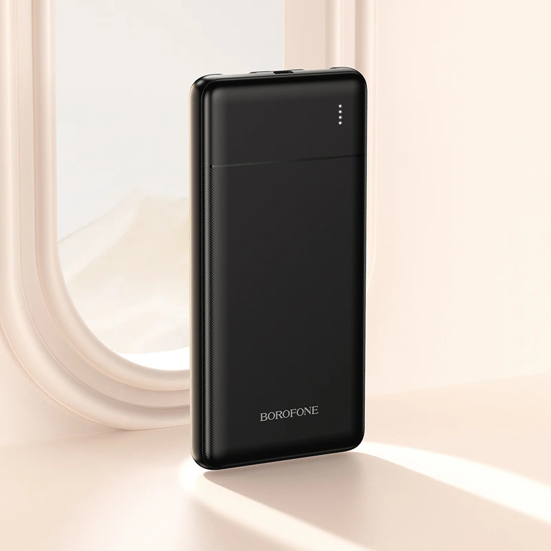 Зовнішній акумулятор BOROFONE BJ88 Clever power bank(10000mAh) Black — фото 5
