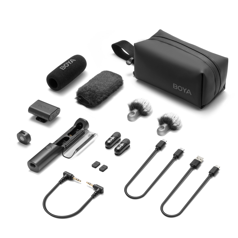 Бездротовий мікрофон BOYA Magic-07 Type-C Black