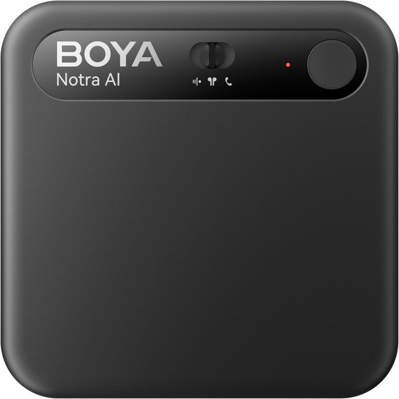 Диктофон з штучним інтелектом Boya Notra Black