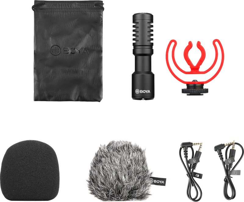 Універсальний мікрофон для камери BOYA BY-MM1+