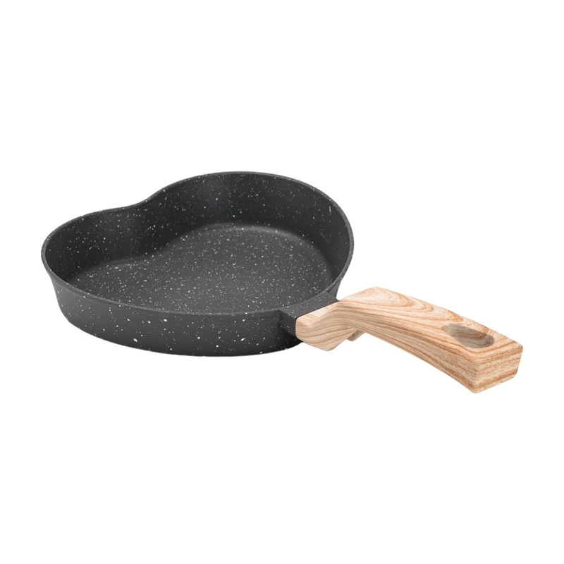 Сковорідка для омлету з антипригарним покриттям 16*13*5,3 см сіра HP39574C