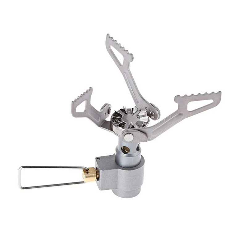 Набір Газовий пальник титановий BRS-3000T + Газовий балон різьбовий бутановий Quest, 450гр