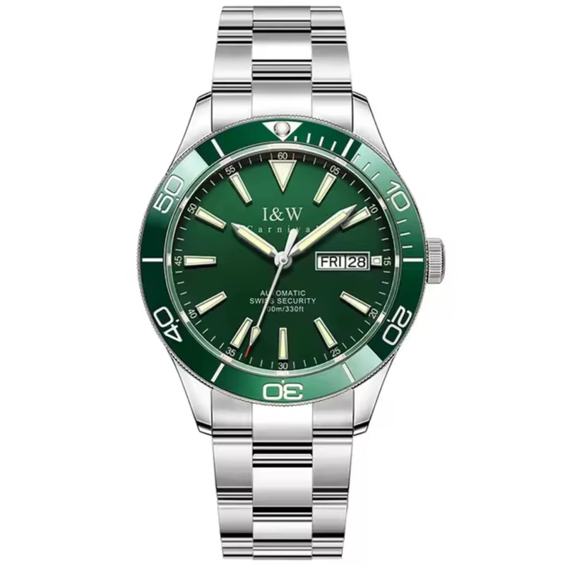 Чоловічий механічний годинник Carnival Diver 10 Bar