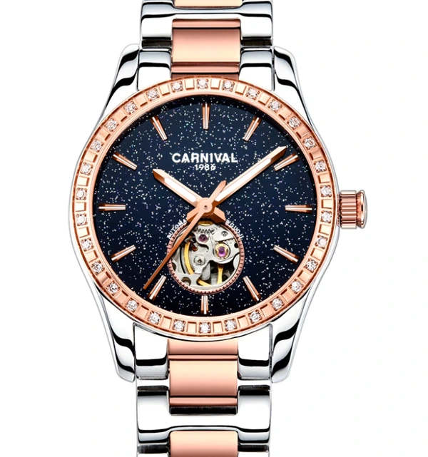 Жіночий механічний годинник Carnival Lady Elite