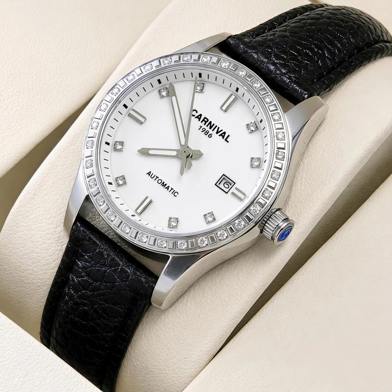 Carnival Luiza White Leather, 2 ремінці