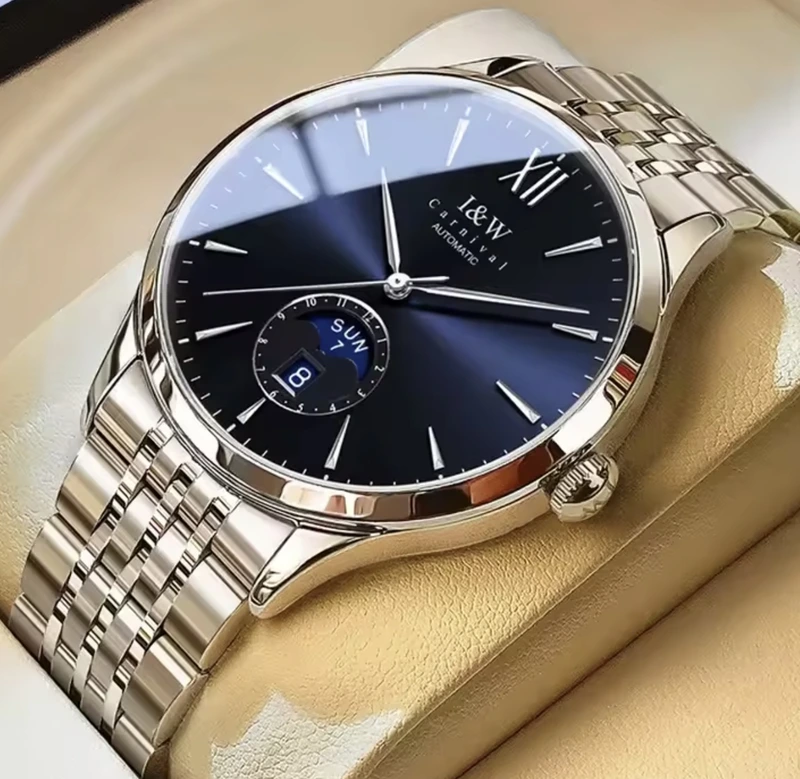 Чоловічий механічний годинник Carnival New York