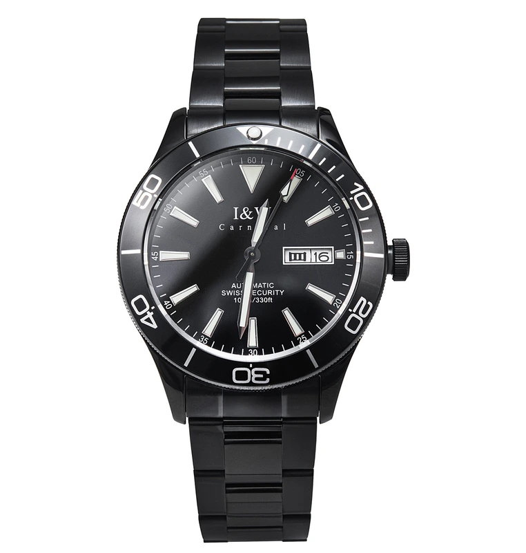 Чоловічий механічний годинник Carnival Shark 10 Bar