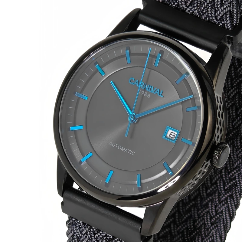 Чоловічий механічний годинник Carnival Special Smoky Magnetic