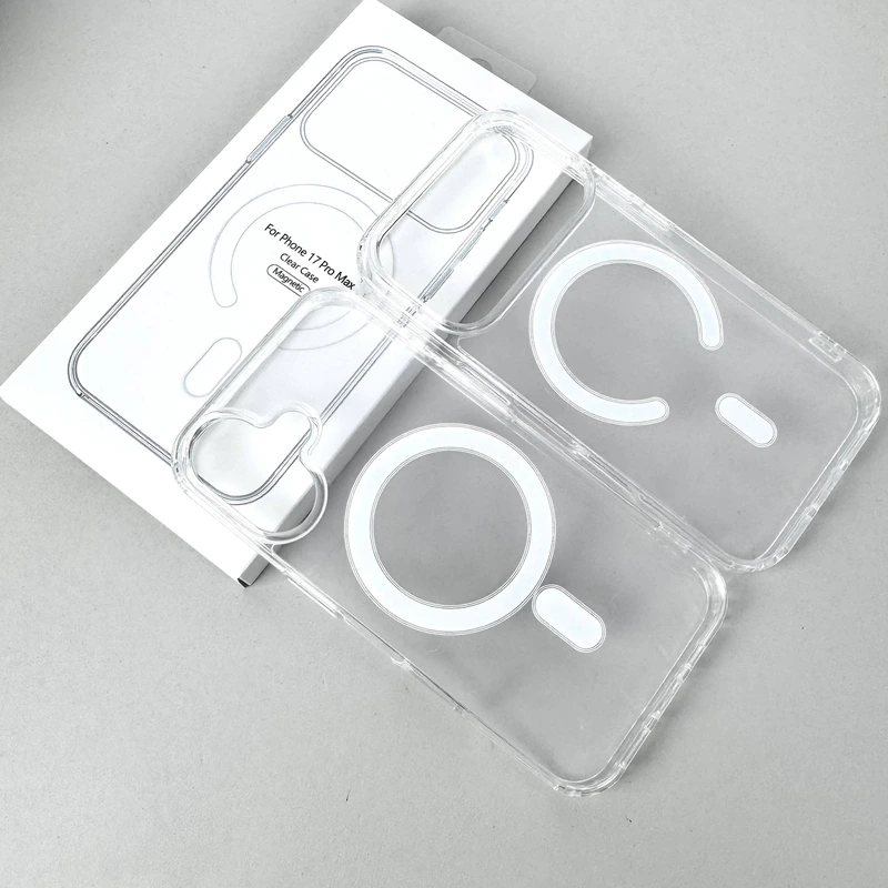 Чохол із магнітом MagSafe Clear Case для iPhone 12-12 Pro