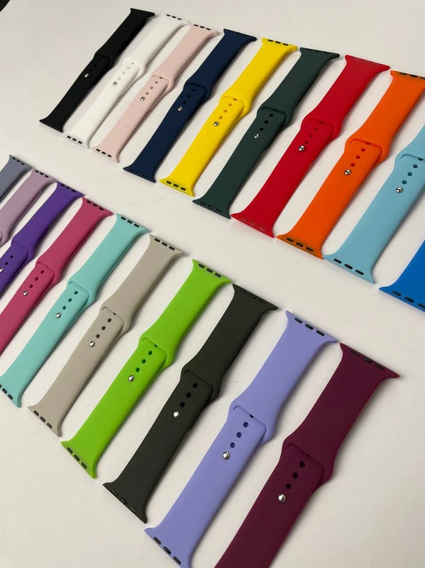 Силіконовий ремінець для розумного годинника Smart Watch 42/44 (Блакитний)