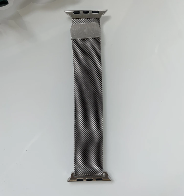 Ремінець для розумного годинника Smart Watch 42/44 Міланська петля (Срібло)