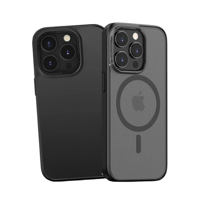 Чохол накладка Silicone Clear Case Full MagSafe для iPhone 15 Pro- grey