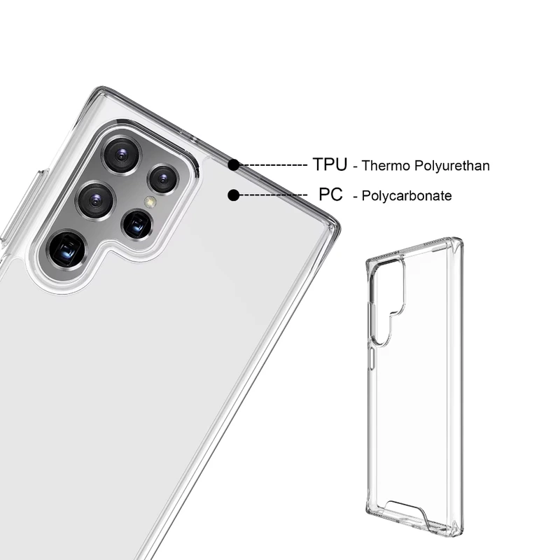 Чохол накладка Space Collection для Samsung A05S- прозорий