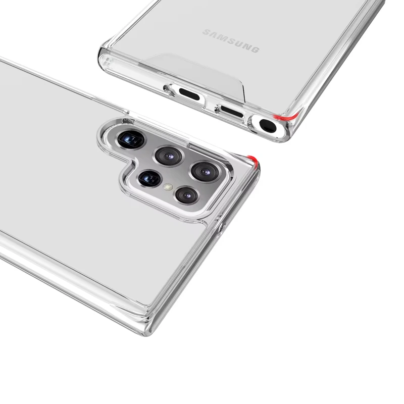 Чохол накладка Space Collection для Samsung S24 Plus- прозорий