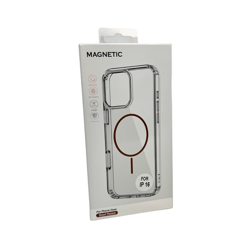 Чохол Cosmic Acrylic Thin Magnetic for Apple iPhone 16 Gold