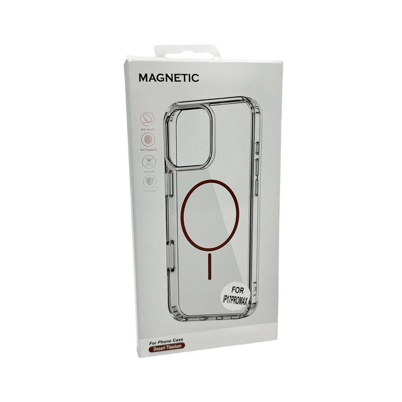 Чохол Cosmic Acrylic Thin Magnetic for Apple iPhone 17 Pro Gold