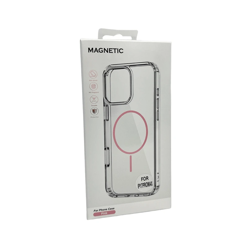 Чохол Cosmic Acrylic Thin Magnetic for Apple iPhone 17 Pro Pink