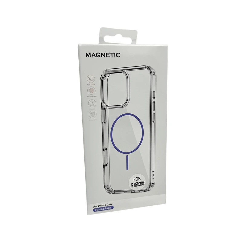 Чохол Cosmic Acrylic Thin Magnetic for Apple iPhone 17 Pro Purple