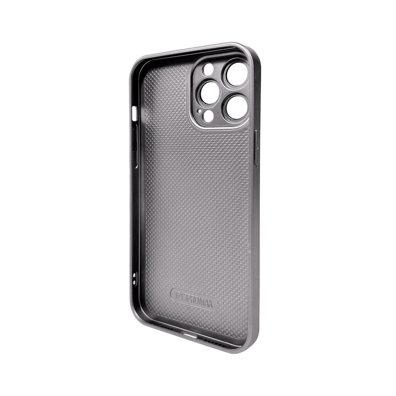 Чохол для смартфона AG Glass Matt Frame Color Logo for Apple iPhone 11 Pro Max Titanium Grey