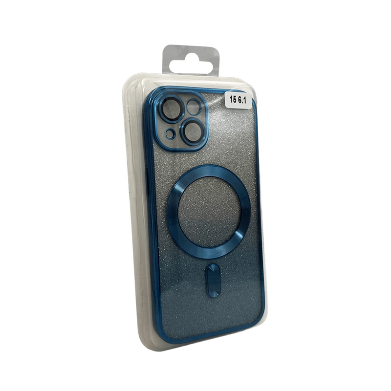 Чохол для смартфона Cosmic CD Shiny Magnetic for Apple iPhone 15 Deep Blue