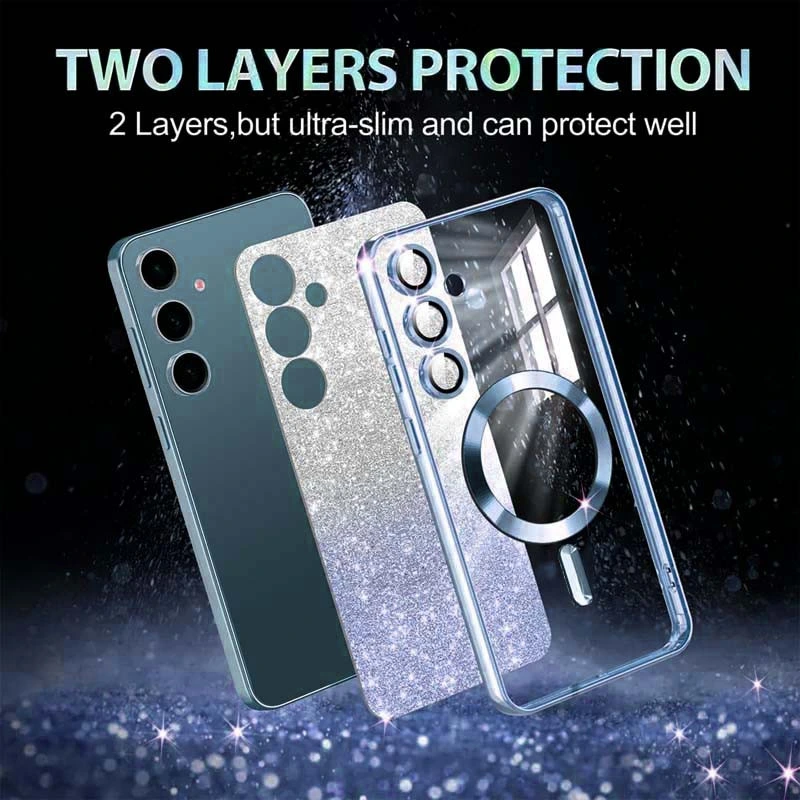 Чохол для смартфона Cosmic CD Shiny Magnetic for Samsung Galaxy S24 Plus Deep Blue