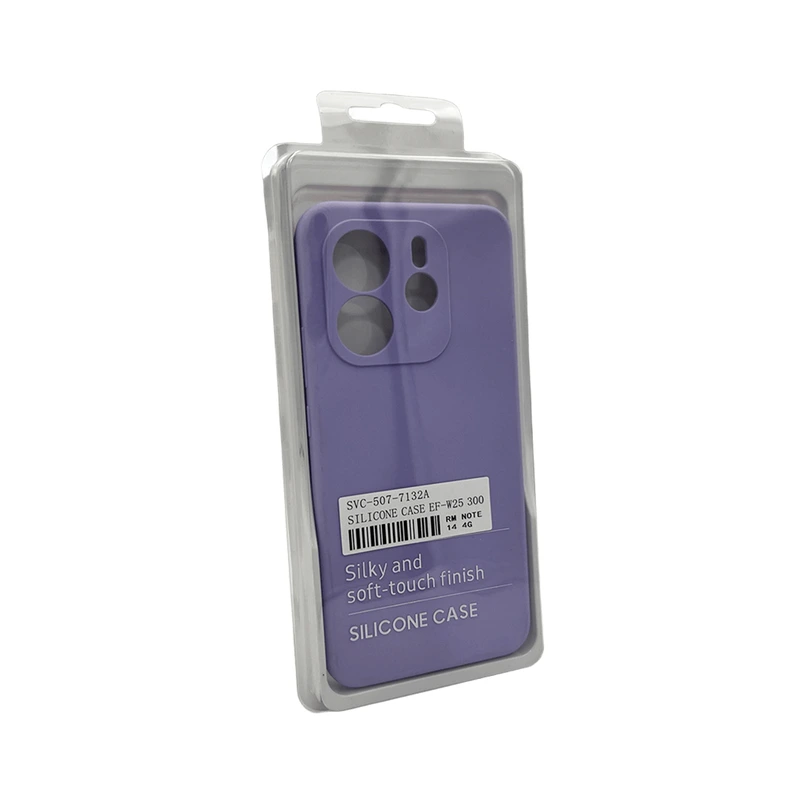 Чохол для смартфона Cosmic Silicone Case AA for Xiaomi Redmi Note 14 4G (EUR VER) Elegant Purple