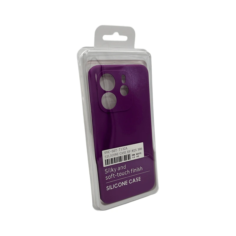 Чохол для смартфона Cosmic Silicone Case AA for Xiaomi Redmi Note 14 4G (EUR VER) Purple