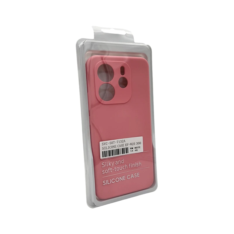 Чохол для смартфона Cosmic Silicone Case AA for Xiaomi Redmi Note 14 4G (EUR VER) Rose Pink