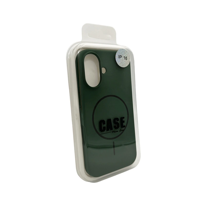 Чохол для смартфона Cosmic Silicone Case Magnetic for Apple iPhone 16 54,Atrovirens