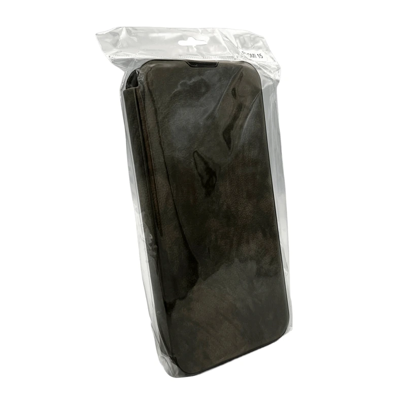 Чохол для смартфона Leather Premium for Xiaomi Redmi 15 (Europe version) Grey