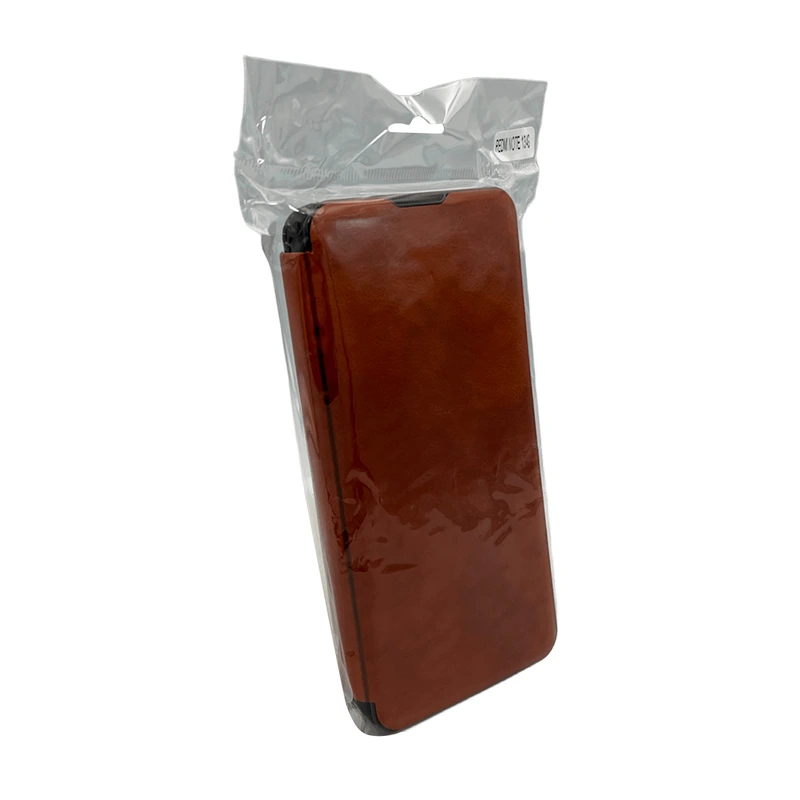 Чохол для смартфона Leather Premium for Xiaomi Redmi Note 14s 4G (Europe version) Brown