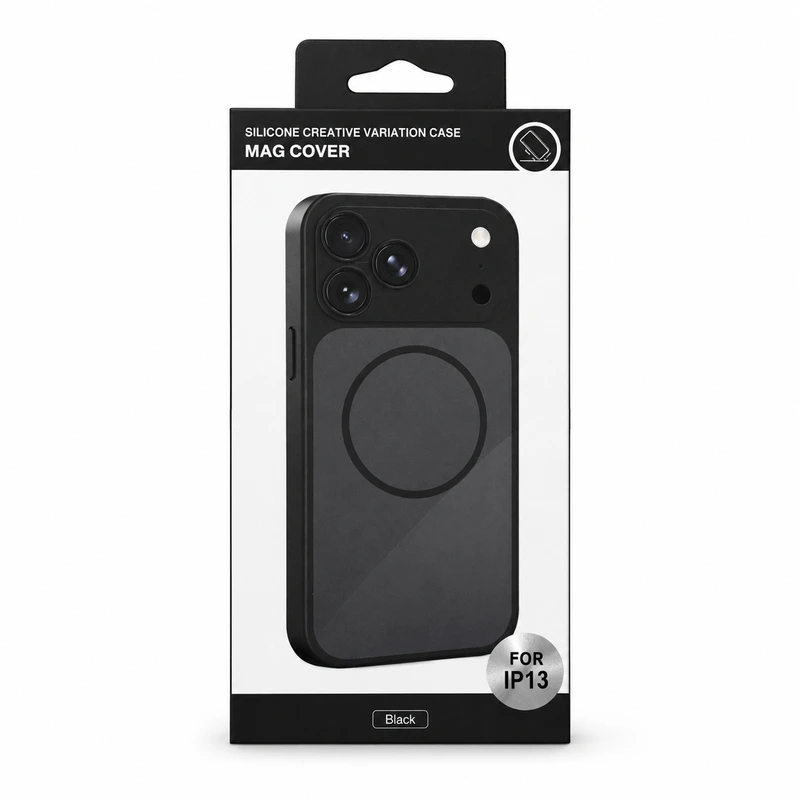 Чохол для смартфона Silicone Creative Variation Case MAG COVER Apple iPhone 13 1,Black