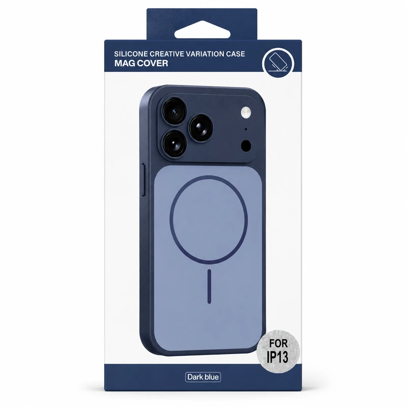Чохол для смартфона Silicone Creative Variation Case MAG COVER Apple iPhone 13 2,Dark Blue