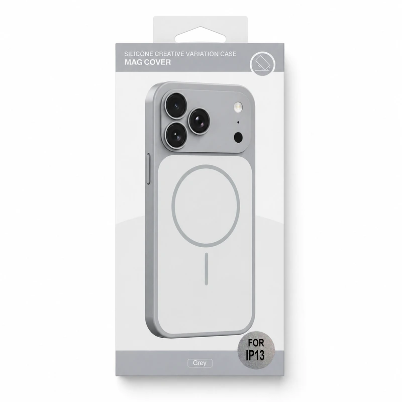 Чохол для смартфона Silicone Creative Variation Case MAG COVER Apple iPhone 13 5,Lavender Grey