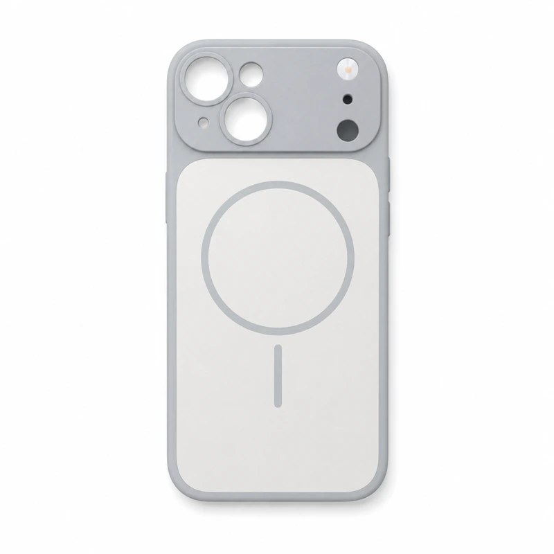 Чохол для смартфона Silicone Creative Variation Case MAG COVER Apple iPhone 15 5,Lavender Grey