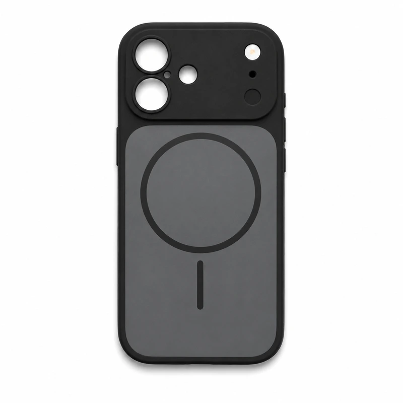 Чохол для смартфона Silicone Creative Variation Case MAG COVER Apple iPhone 17 1,Black