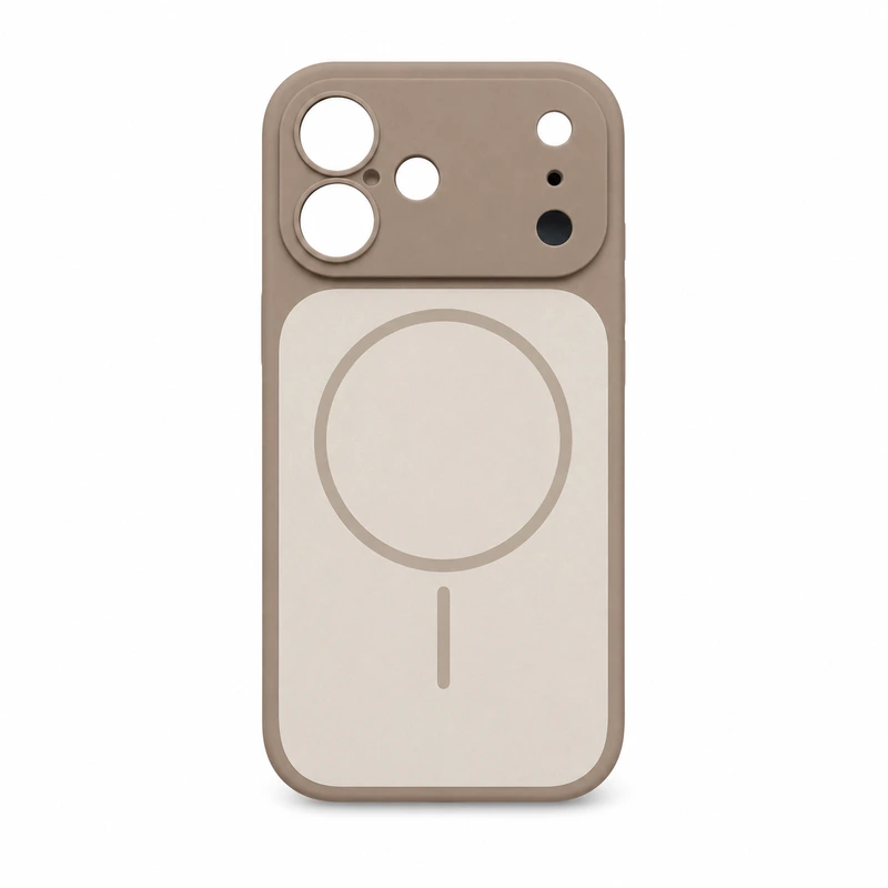 Чохол для смартфона Silicone Creative Variation Case MAG COVER Apple iPhone 17 3,Gold of the desert