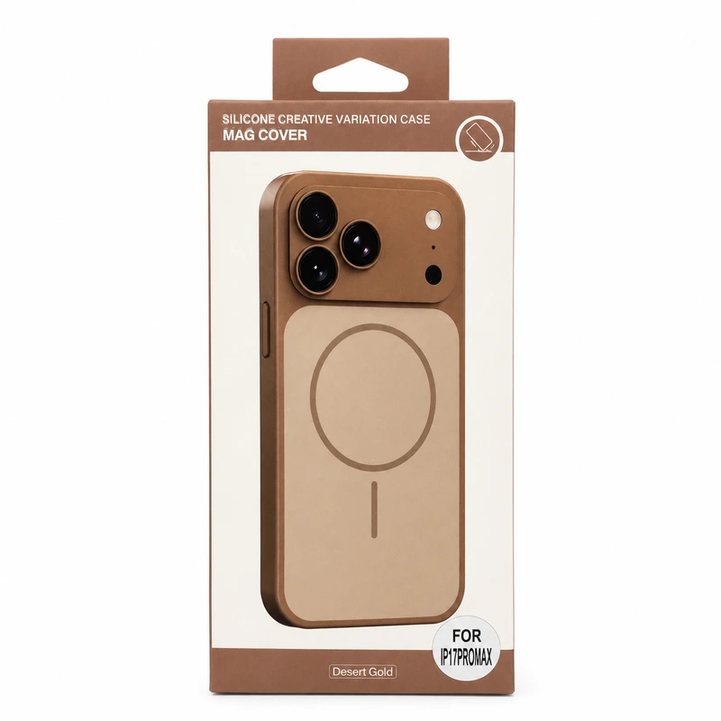 Чохол для смартфона Silicone Creative Variation Case MAG COVER Apple iPhone 17 Pro Max 3,Gold of the desert