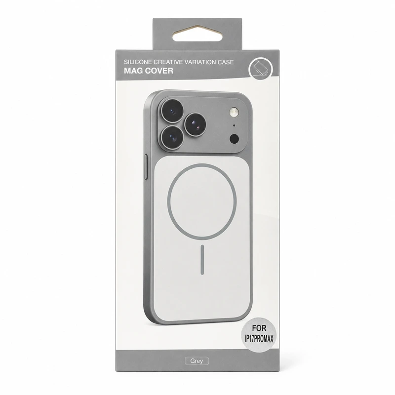 Чохол для смартфона Silicone Creative Variation Case MAG COVER Apple iPhone 17 Pro Max 5,Lavender Grey