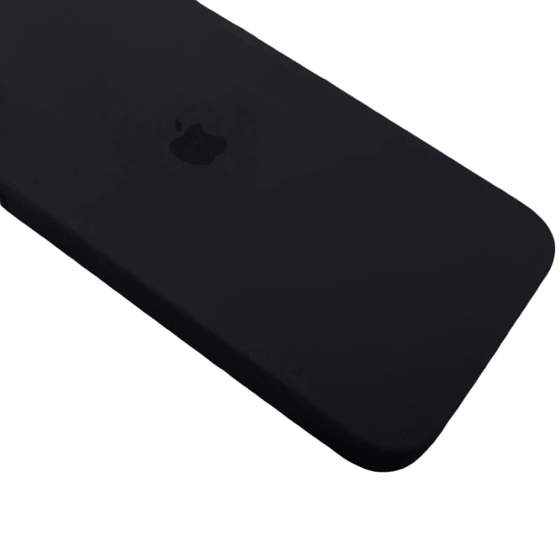 Чохол для смартфона Silicone Full Case AA Camera Protect for Apple iPhone 12 14,Black