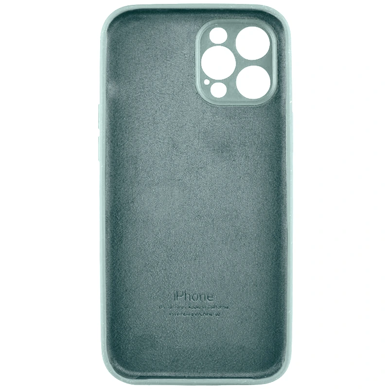 Чохол для смартфона Silicone Full Case AA Camera Protect for Apple iPhone 12 Pro 46,Pine Green