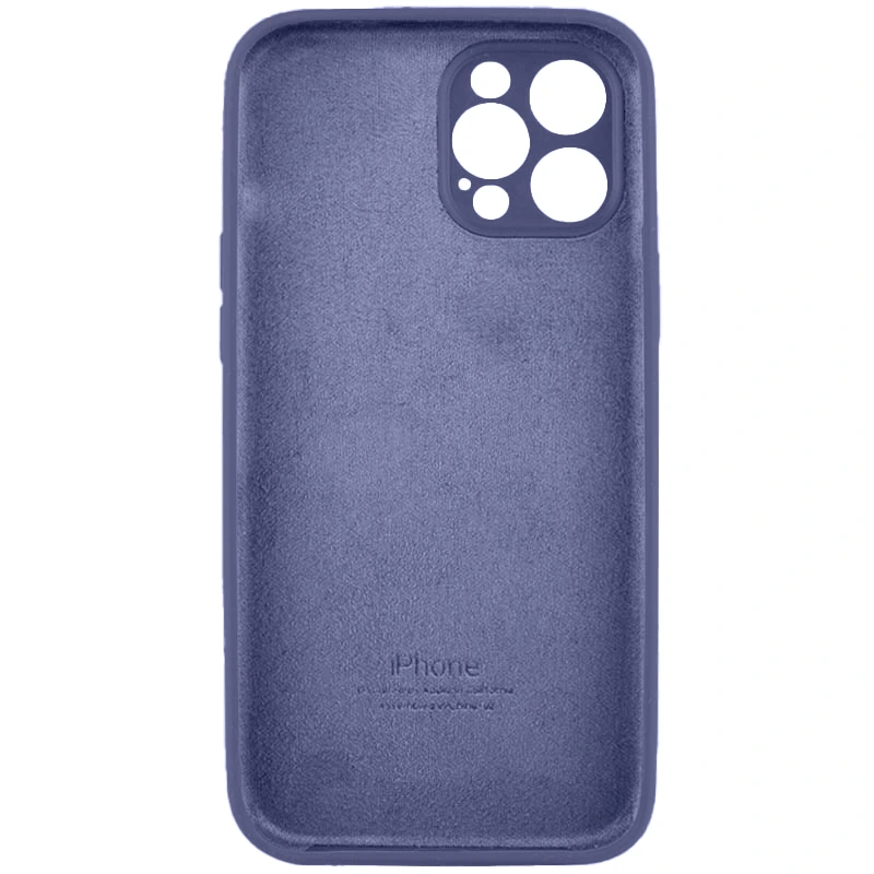 Чохол для смартфона Silicone Full Case AA Camera Protect for Apple iPhone 12 Pro 7,Dark Blue