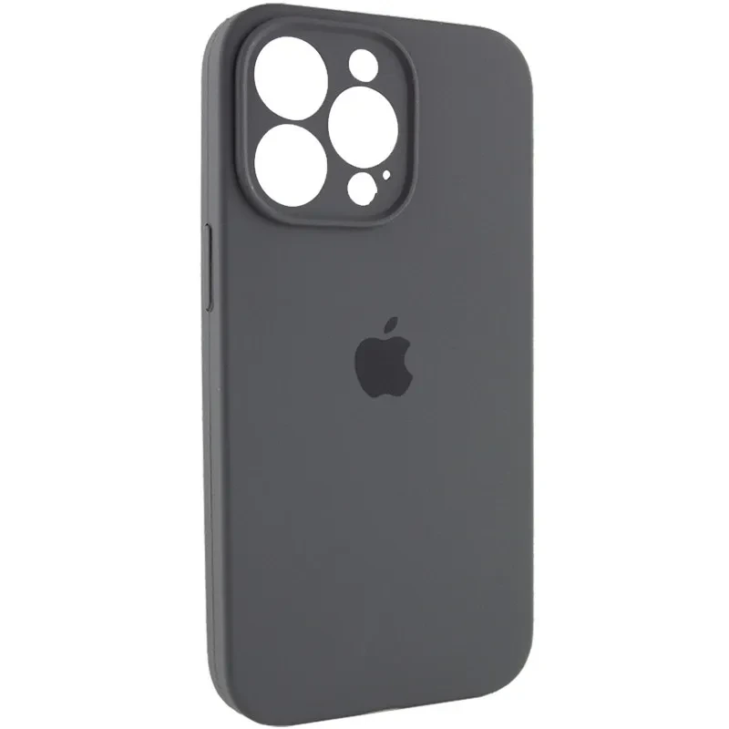 Чохол для смартфона Silicone Full Case AA Camera Protect for Apple iPhone 14 Pro Max 12,Dark Grey