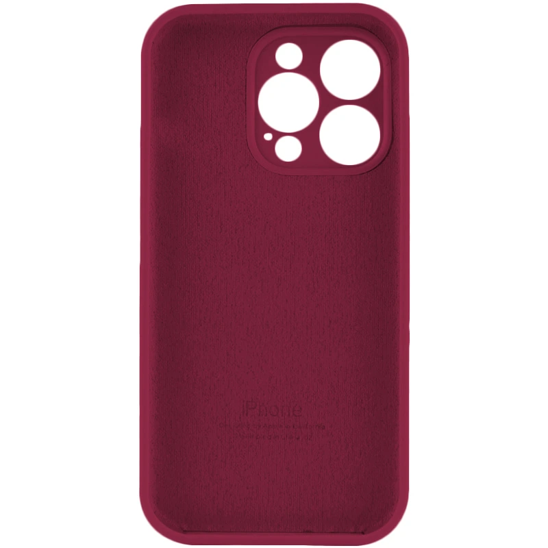 Чохол для смартфона Silicone Full Case AA Camera Protect for Apple iPhone 14 Pro Max 47,Plum