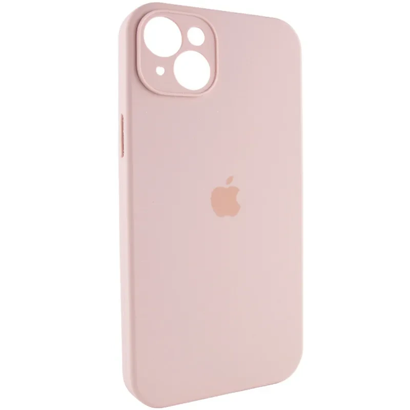 Чохол для смартфона Silicone Full Case AA Camera Protect for Apple iPhone 15 15,Pink Sand