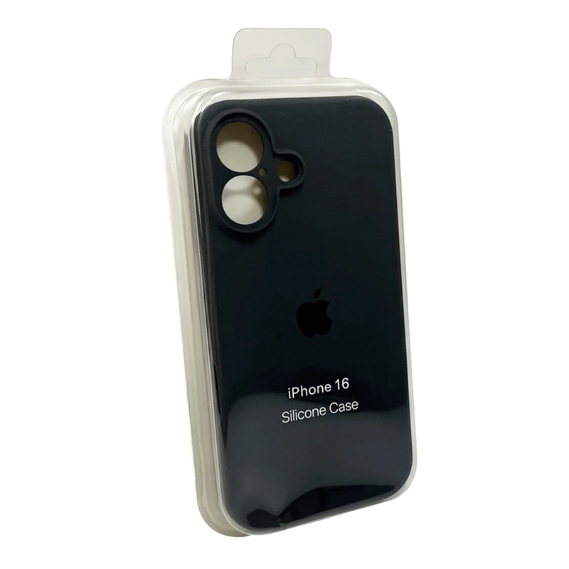 Чохол для смартфона Silicone Full Case AA Camera Protect for Apple iPhone 16 12,Dark Grey