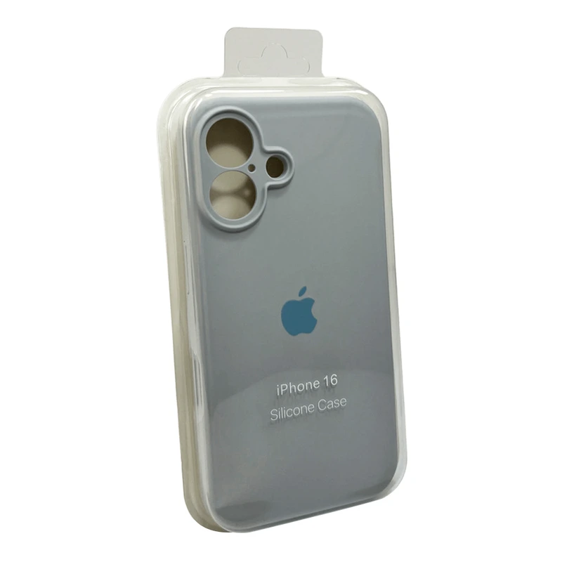 Чохол для смартфона Silicone Full Case AA Camera Protect for Apple iPhone 16 53,Sierra Blue